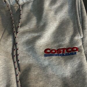 Fleece Costco wholesale brand drawstring sweatpants